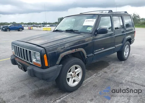 2000 Jeep Cherokee Limited z USA, uszkodzony, nr VIN 1J4FF68S3YL149444